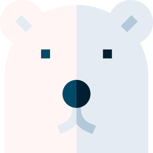 oso polar icono gratis