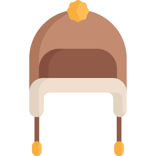 sombrero de invierno icono gratis