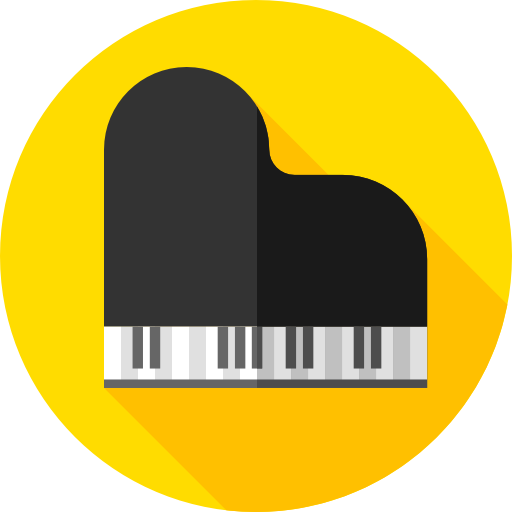 piano icono gratis