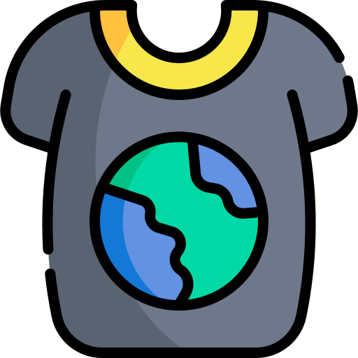 camiseta de manga corta icono gratis