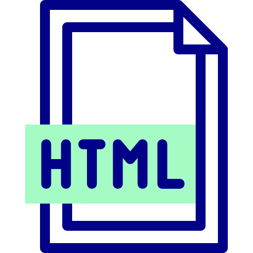 html icono gratis