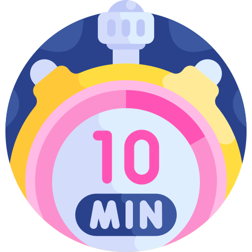 10 minutos icono gratis