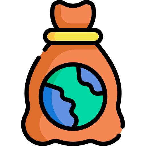 bolsa de dinero icono gratis