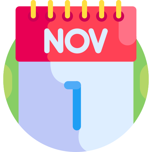 noviembre icono gratis