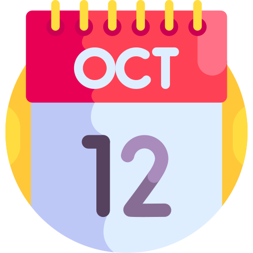 octubre icono gratis