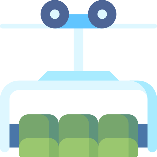 télésiège Icône gratuit télésiège Icône gratuit