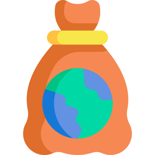 bolsa de dinero icono gratis