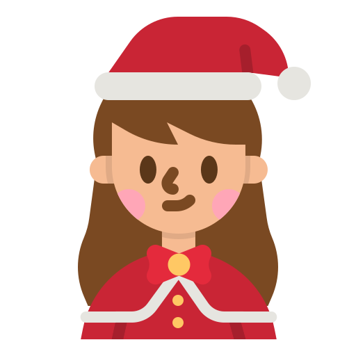 papá noel icono gratis