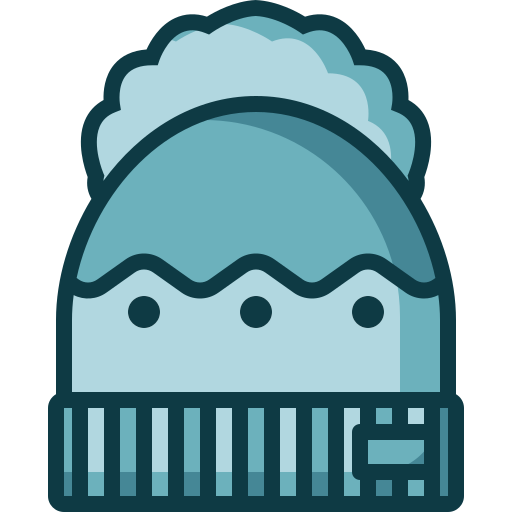 sombrero de invierno icono gratis