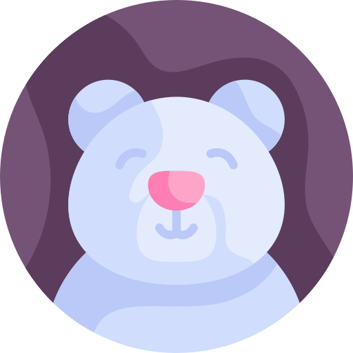 oso polar icono gratis