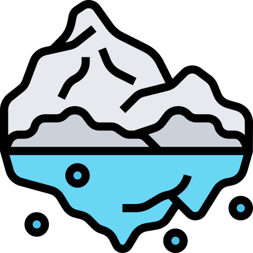 Iceberg Meticulous Lineal Color icon