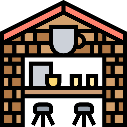 Coffee shop free icon Coffee shop free icon