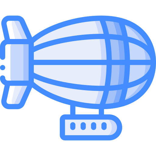 Airship Basic Miscellany Blue icon