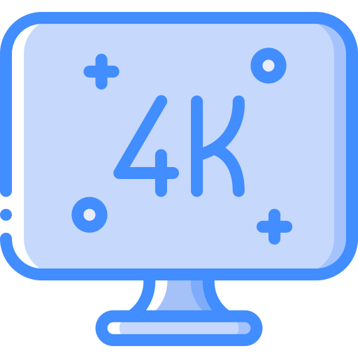 4k icono gratis