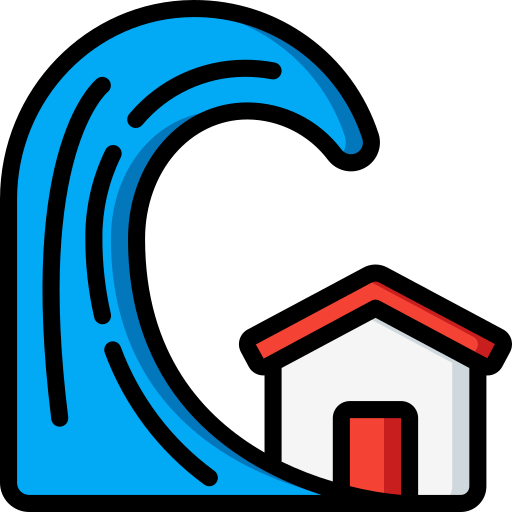 tsunami icono gratis