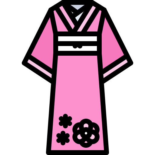 Kimono  free icon