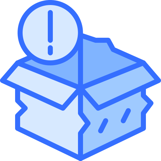 Box Coloring Blue icon