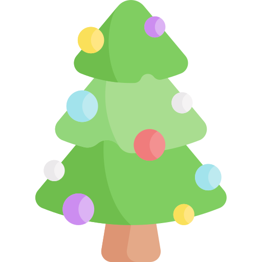 árbol de navidad icono gratis