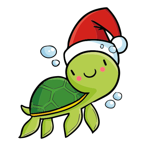 Turtle Stickers - Free animals Stickers