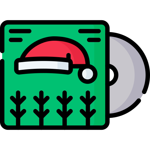 música de navidad icono gratis