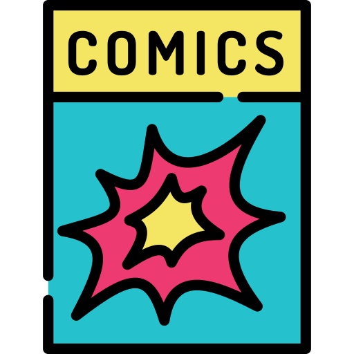 Cómic Icono Gratis