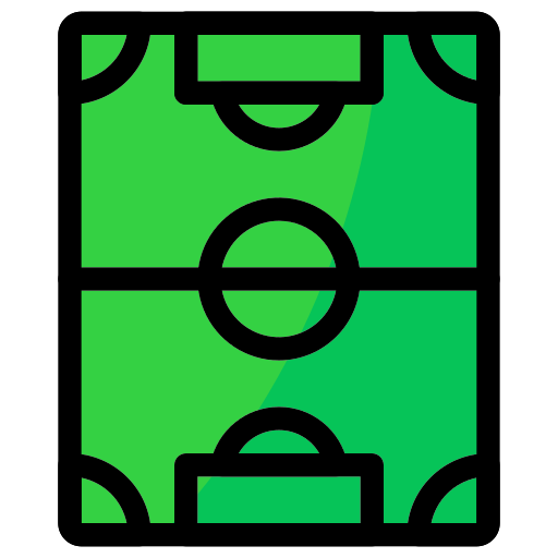 terrain de football Icône gratuit terrain de football Icône gratuit