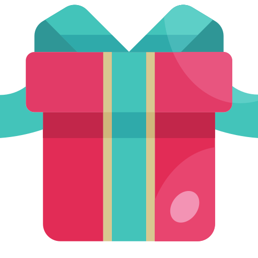 caja de regalo icono gratis