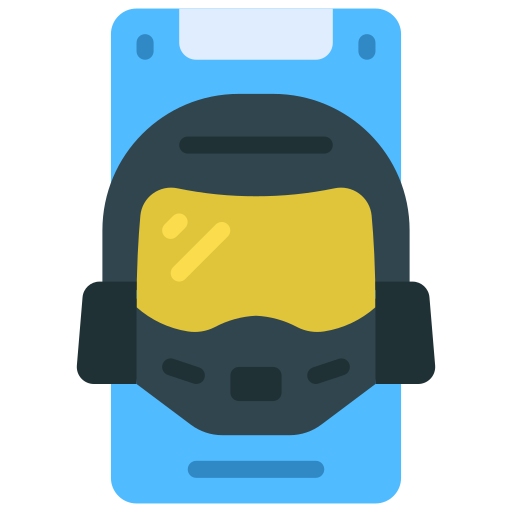 Helmet Juicy Fish Flat icon