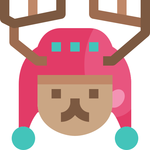 reno de navidad icono gratis