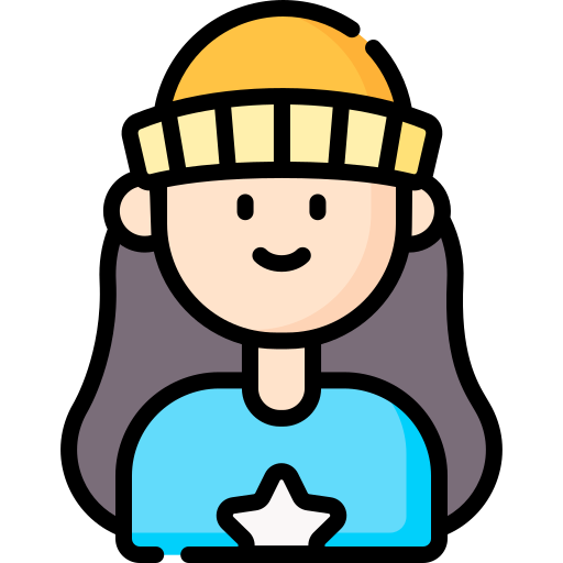 muchacha icono gratis