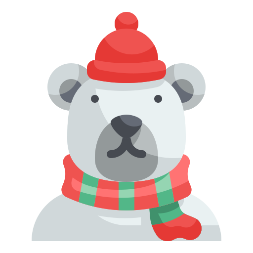 oso polar icono gratis