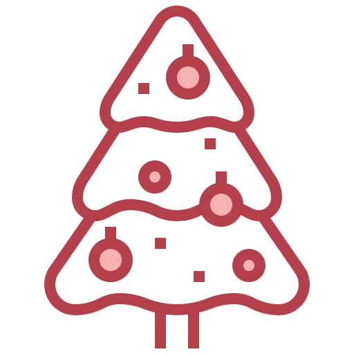 árbol de navidad icono gratis