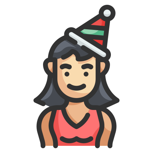 sombrero de fiesta icono gratis