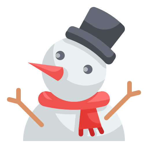 Snowman Wanicon Flat icon