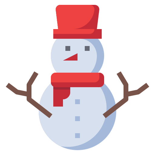 Snowman Surang Flat icon