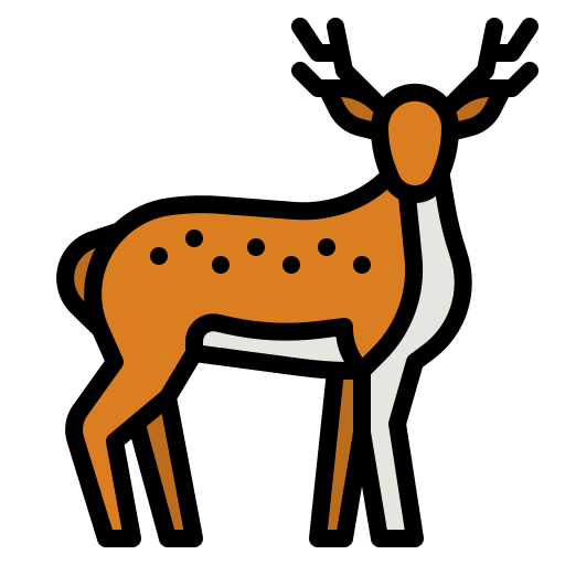 Reindeer free icon Reindeer free icon