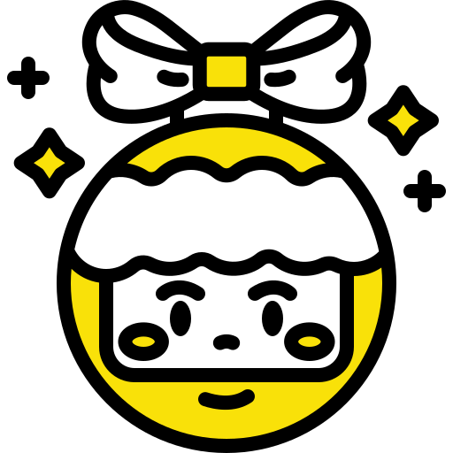 bola navideña icono gratis