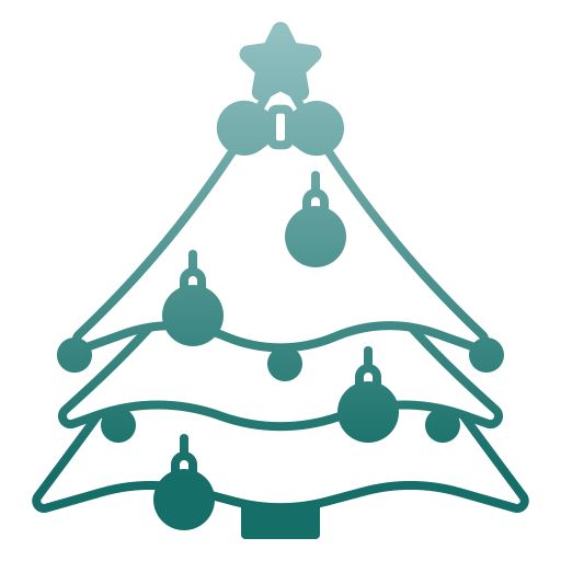 árbol de navidad icono gratis