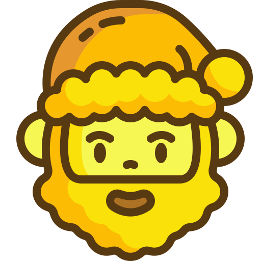 papá noel icono gratis