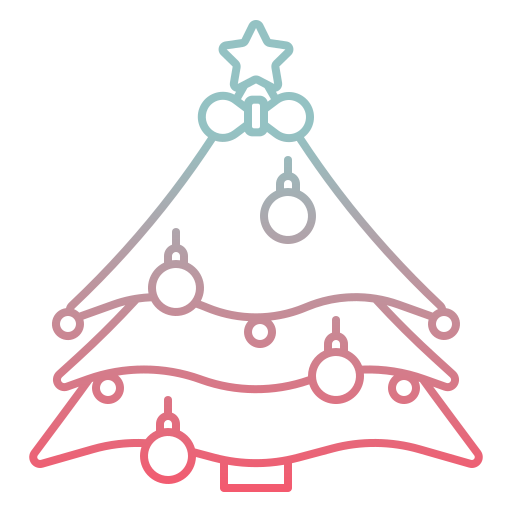 árbol de navidad icono gratis