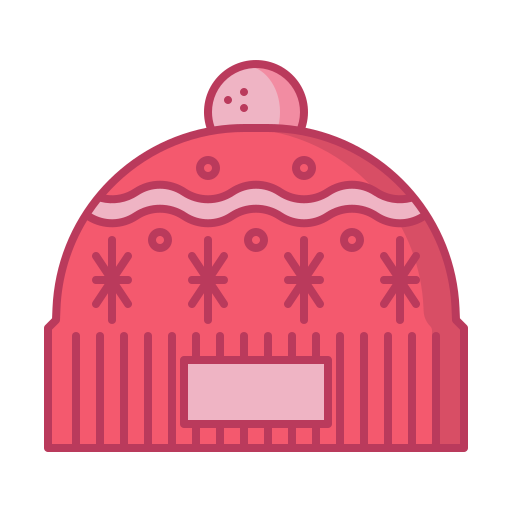 sombrero de invierno icono gratis