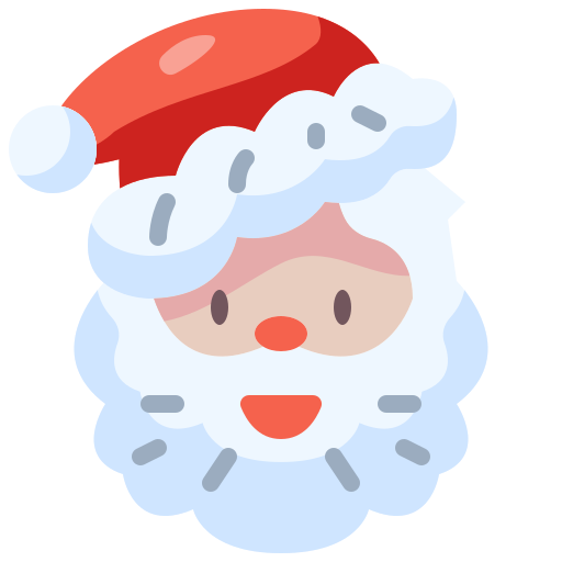 papá noel icono gratis