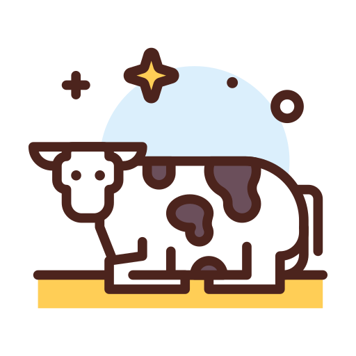 vaca icono gratis