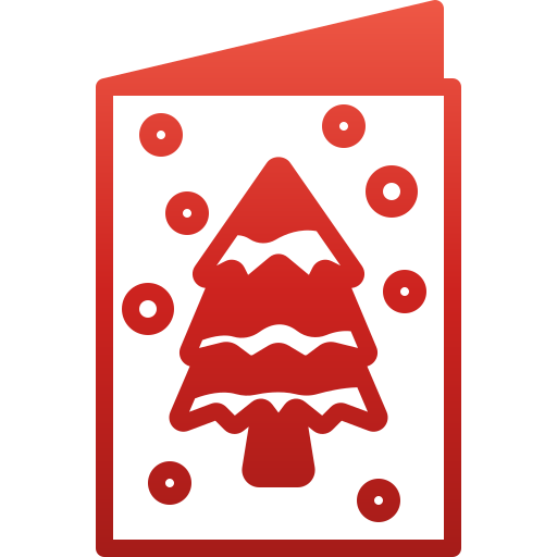 tarjeta de navidad icono gratis