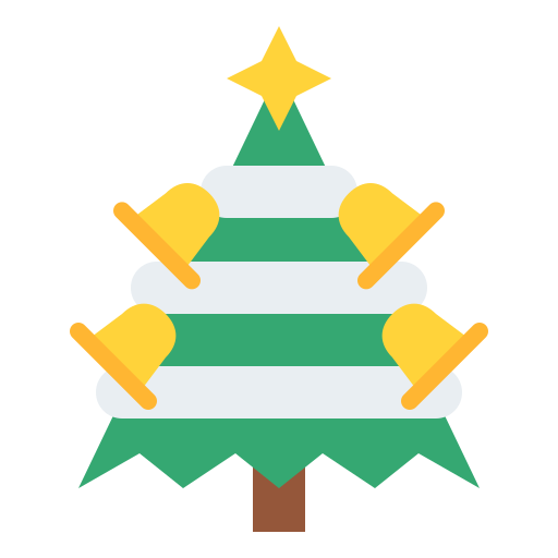 árbol de navidad icono gratis