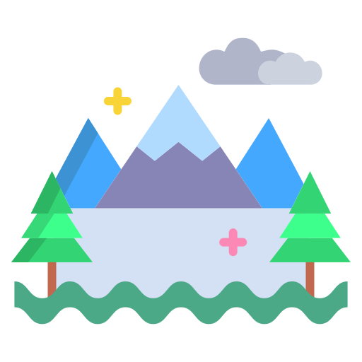 paisaje icono gratis