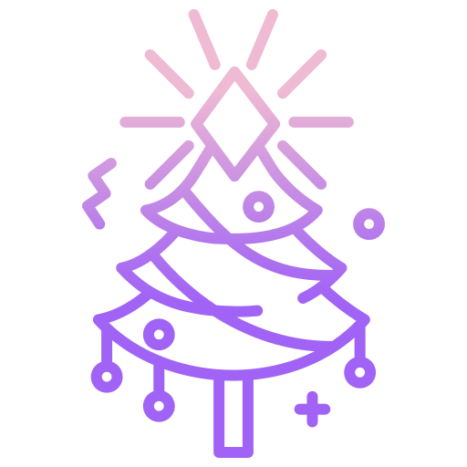 árbol de navidad icono gratis