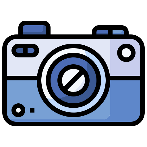 Camera Surang Lineal Color Icon