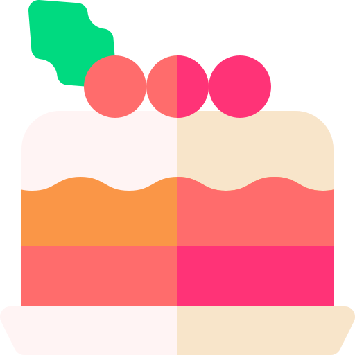 Cake Basic Rounded Flat icon