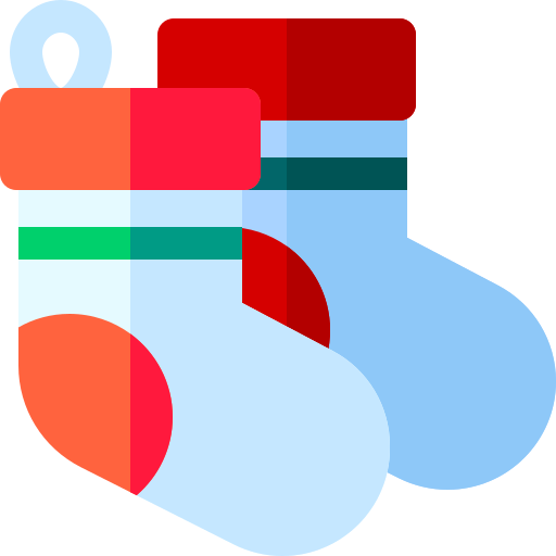Christmas sock free icon Christmas sock free icon